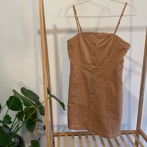 Love Tree Velvet Dress